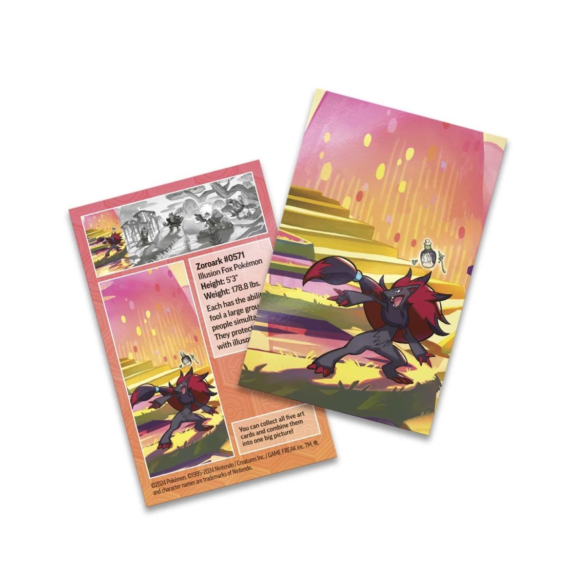 pokémon-tcg:-scarlet-&-violet-shrouded-fable-mini-tin-(zoroark-&-poltchageist)