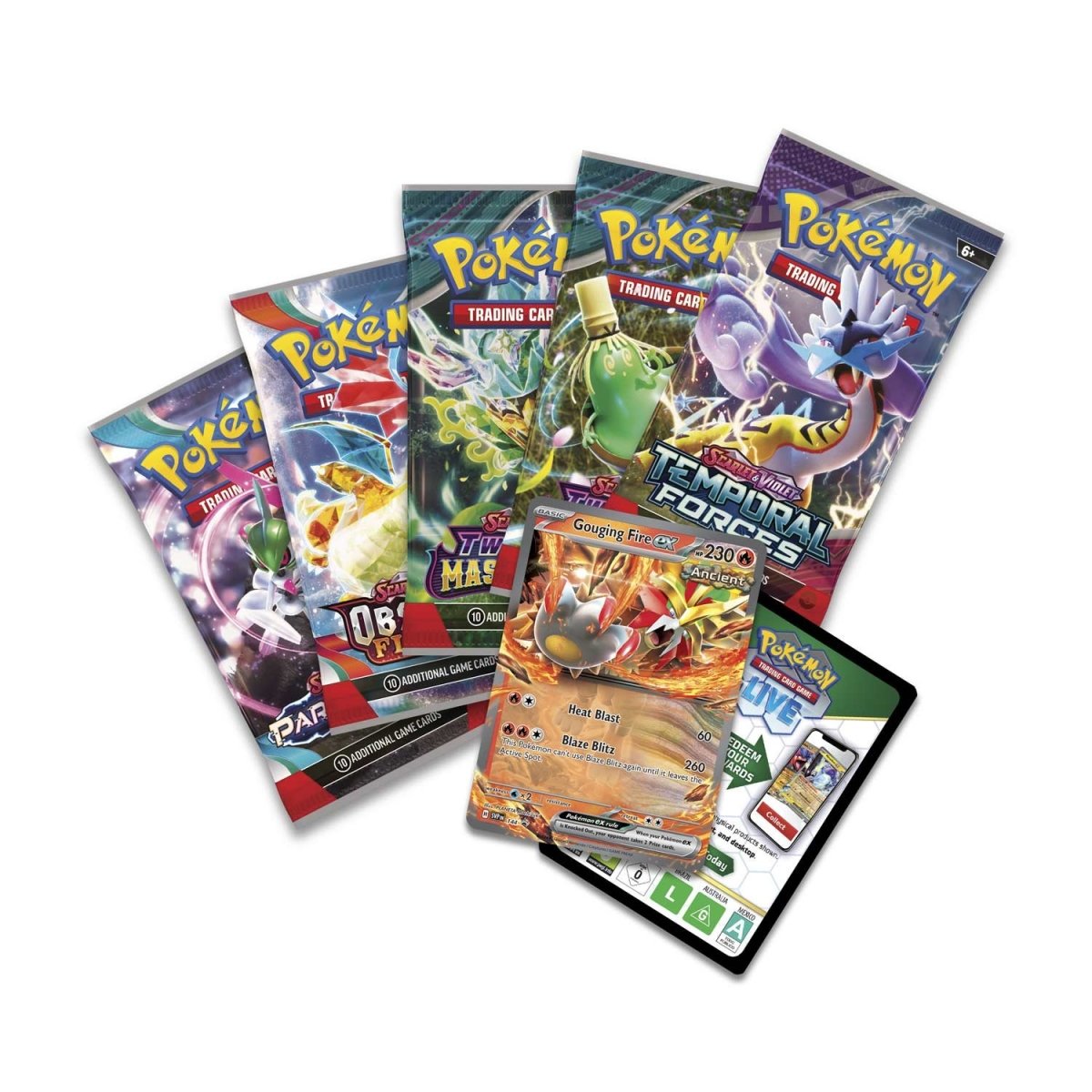 pokémon-tcg:-paradox-destinies-tin-(gouging-fire-ex)