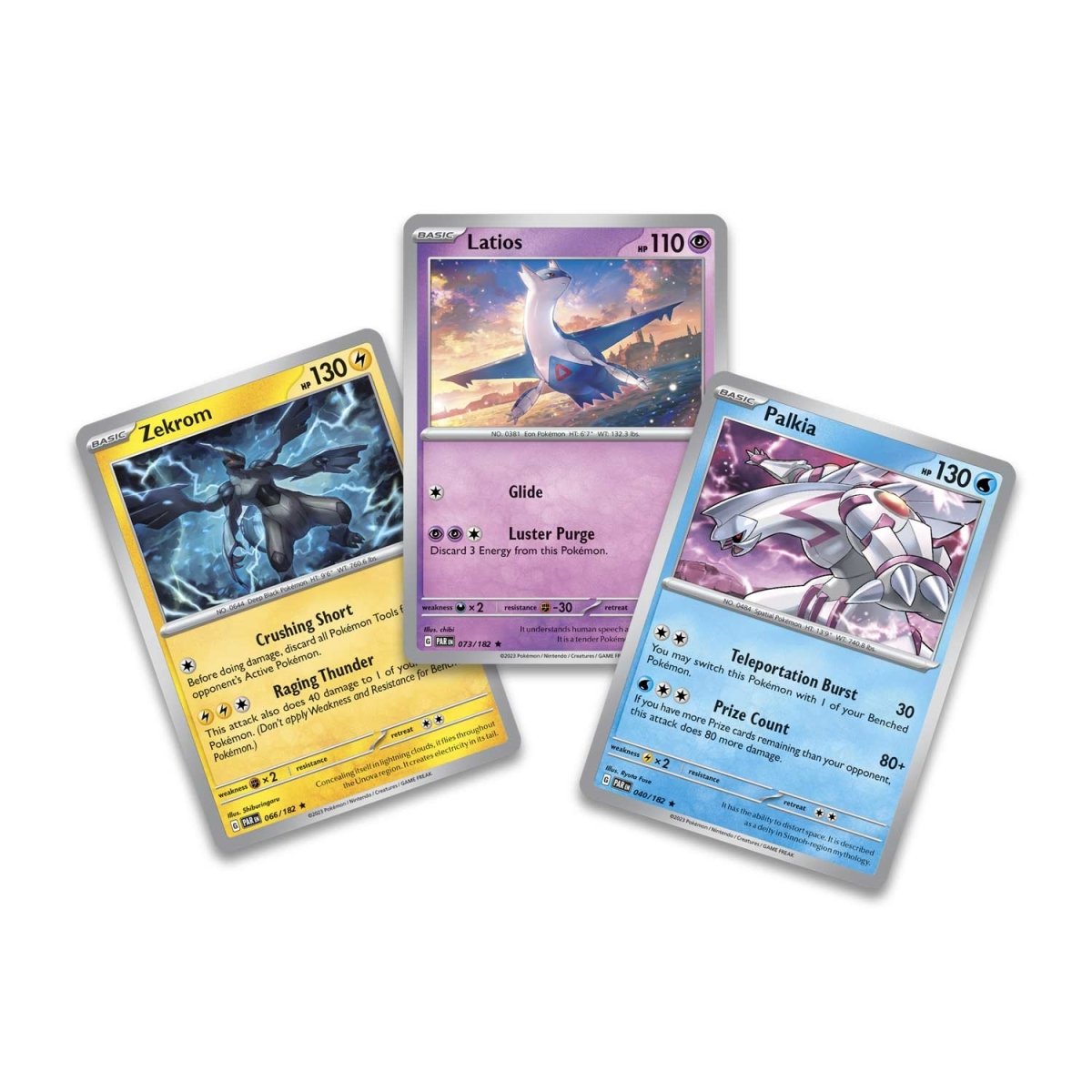 pokémon-tcg:-latios,-zekrom-&-palkia-cards-with-2-booster-packs-&-coin