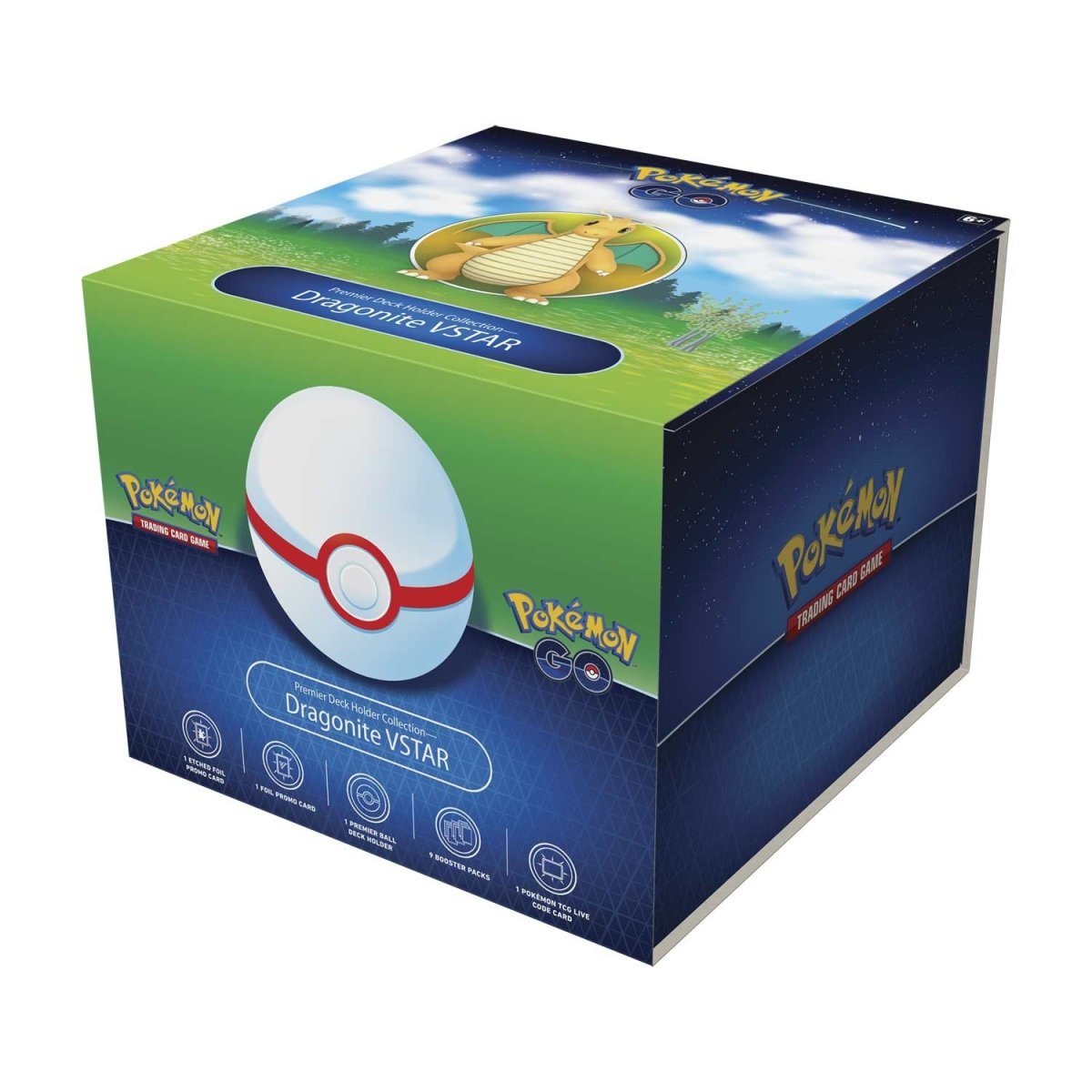 Pokémon TCG: Pokémon GO Premier Deck Holder Collection (Dragonite VSTAR)