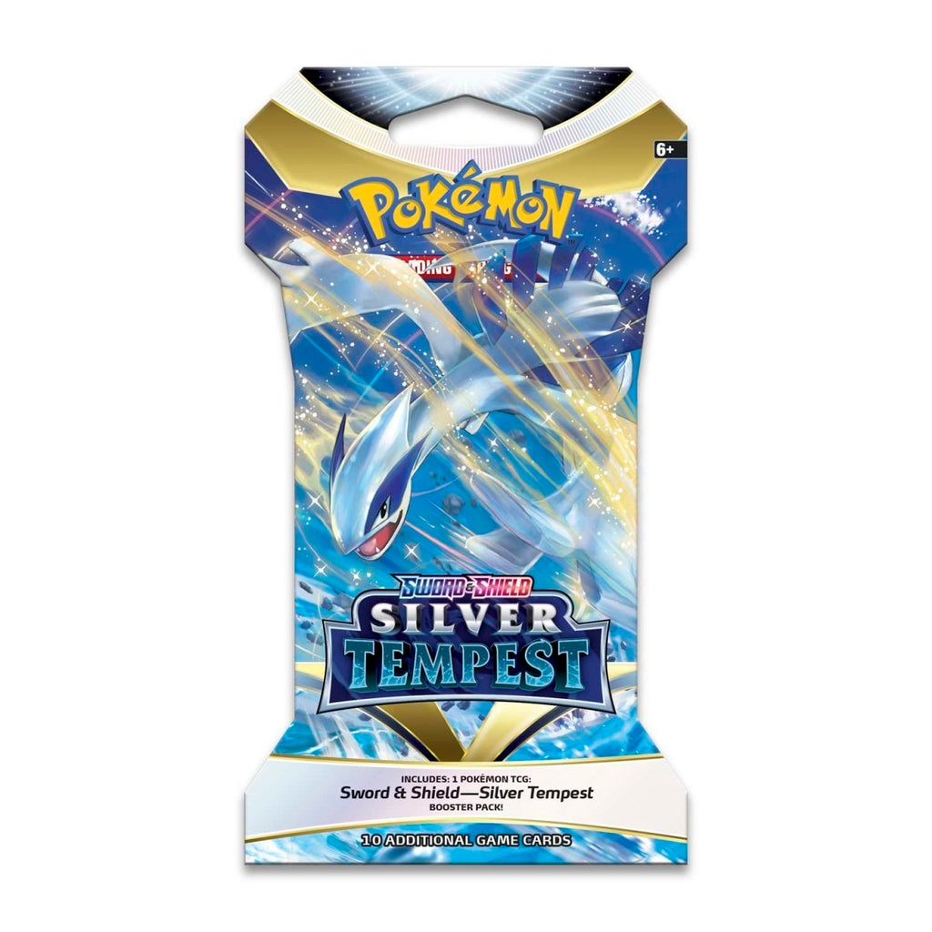 Pokémon TCG: Sword & Shield-Silver Tempest Sleeved Booster Pack (10 Cards)