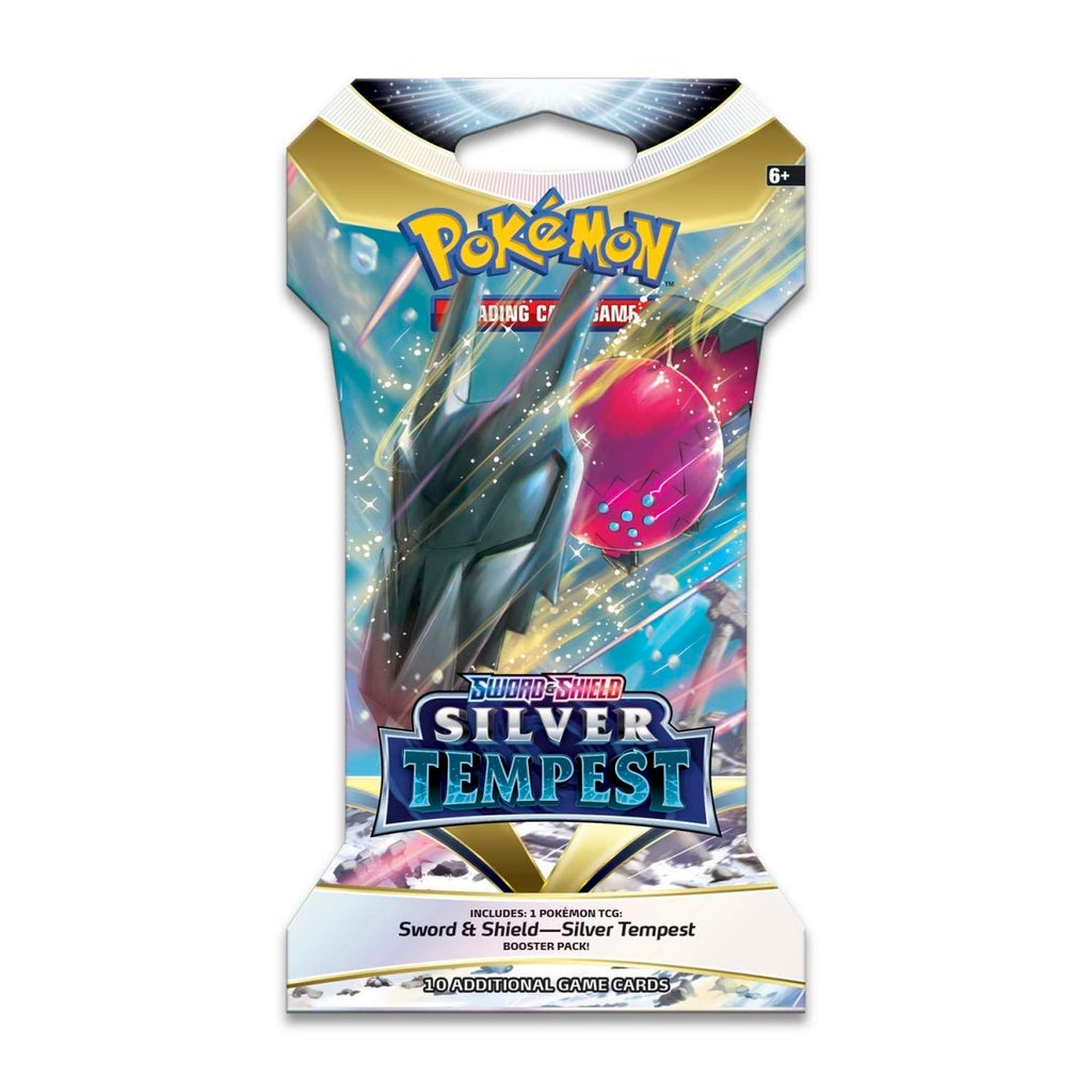 Pokémon TCG: Sword & Shield-Silver Tempest Sleeved Booster Pack (10 Cards)