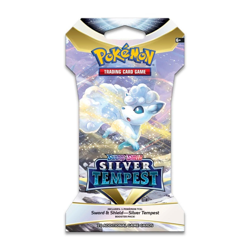 Pokémon TCG: Sword & Shield-Silver Tempest Sleeved Booster Pack (10 Cards)