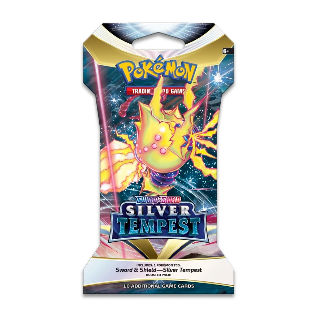 Pokémon TCG: Sword & Shield-Silver Tempest Sleeved Booster Pack (10 Cards)